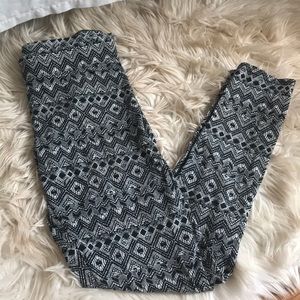 Tribal American eagle leggings